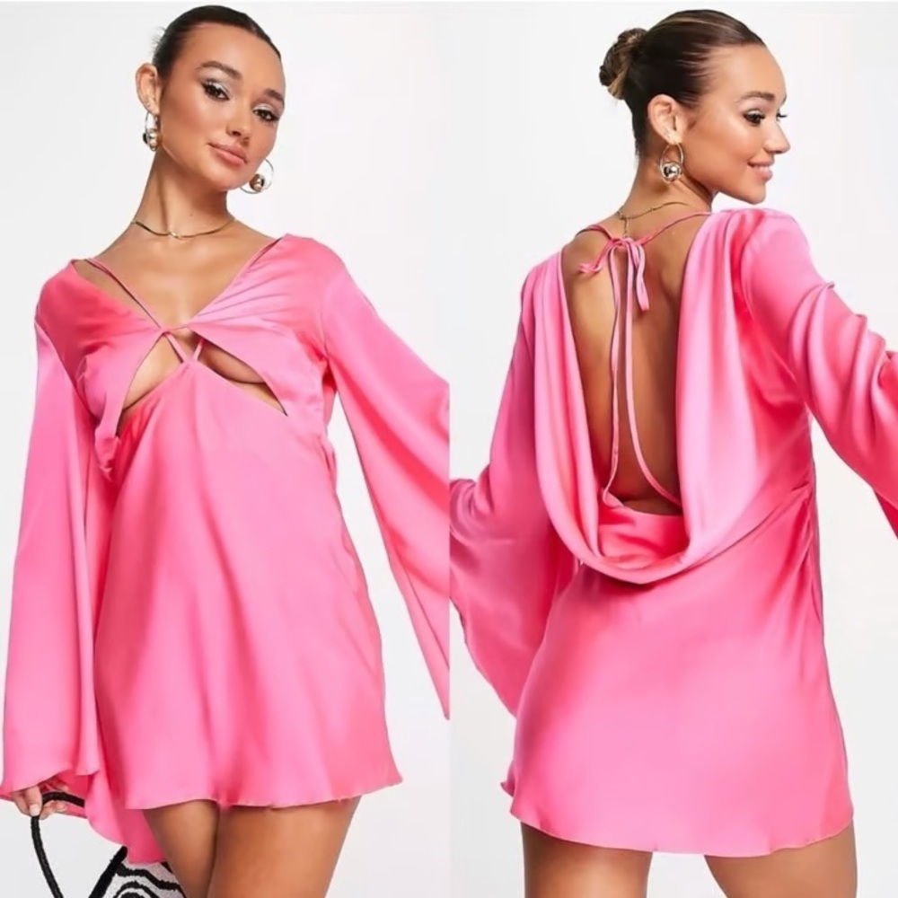 ASOS drees Pink mini  Size 10